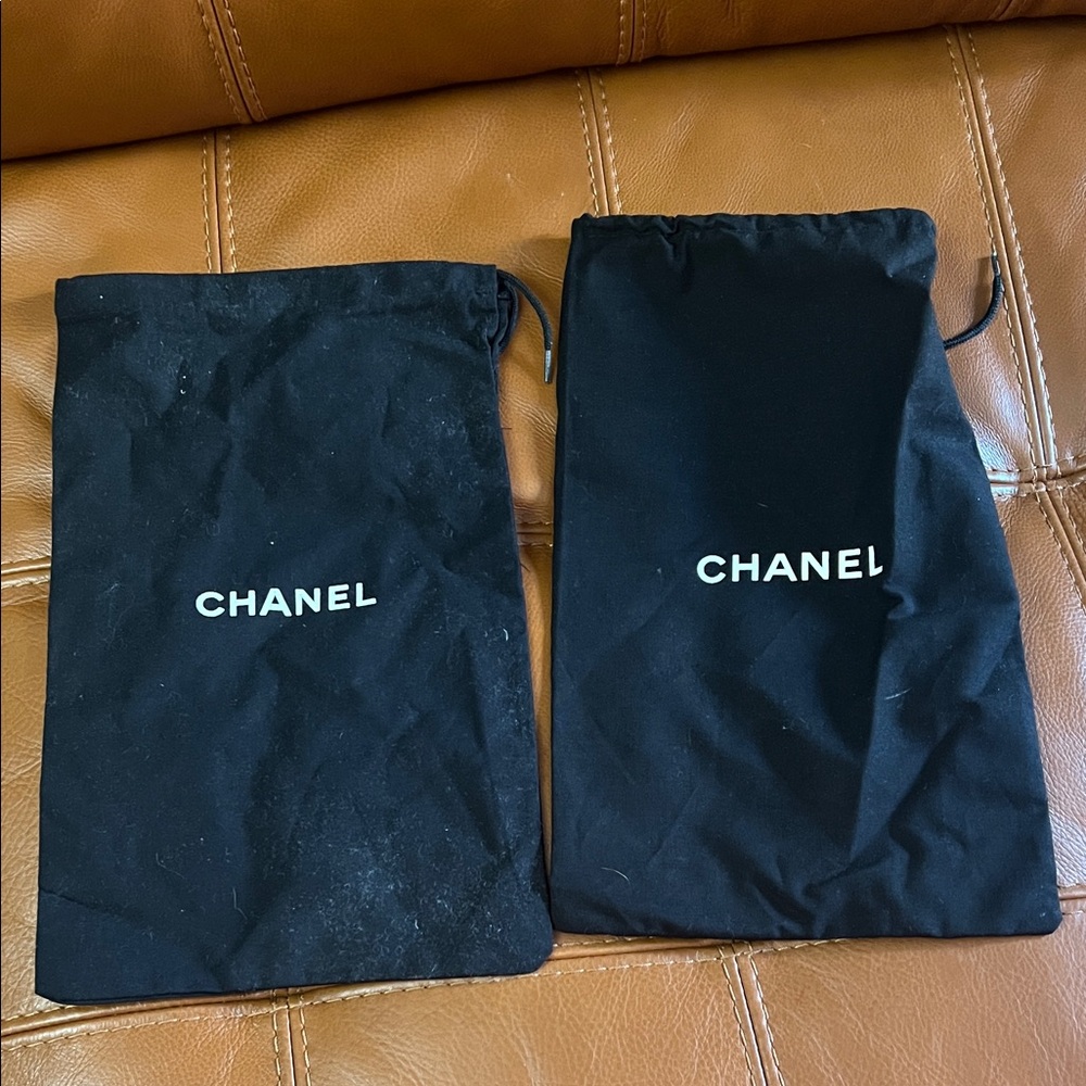 Chanel Dust Bags . Pair , two